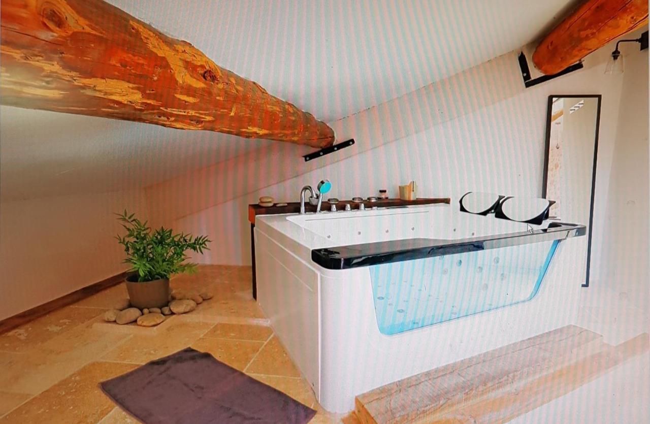 Appartement de charme Sud Luberon classé 4 étoiles Puyvert Exterior foto